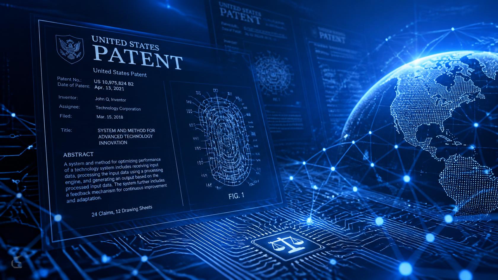 Global patent intelligence and digital network